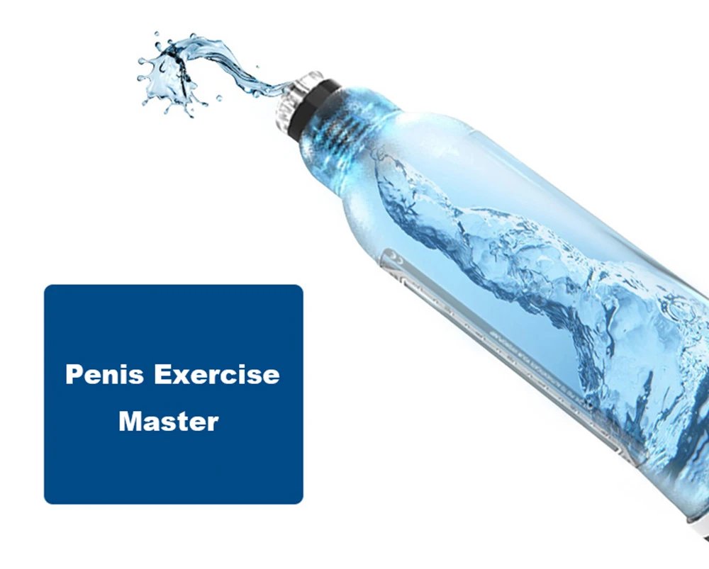 Male Penis Pump Water Vacuum Pump For Men Penis Enlargement Pump Dick Extender Cock Exercises Pump Glans Trainer Adults Sex Toys